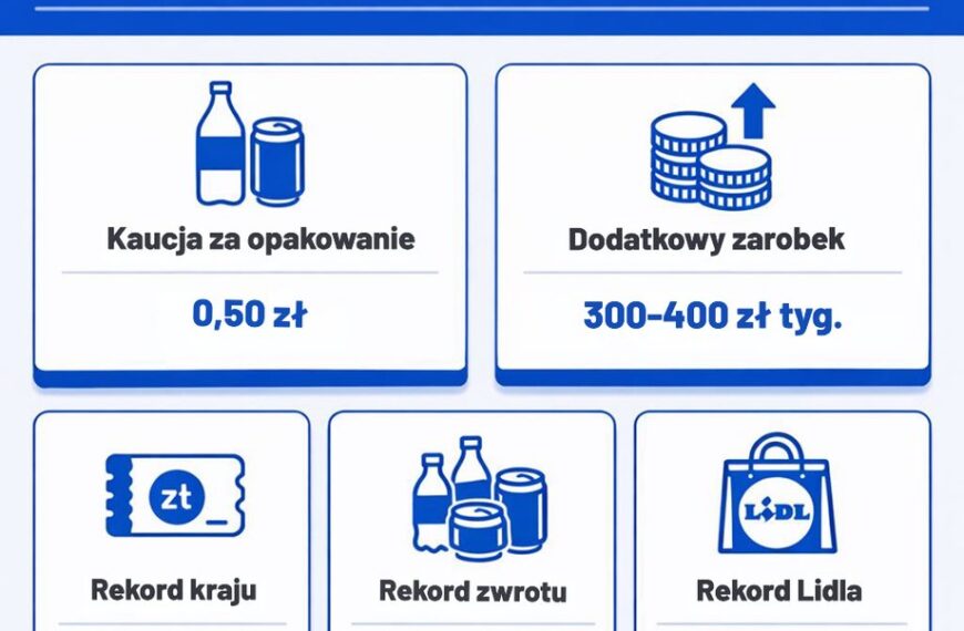 Zwrot puszek, flaszek, szkła i kartonów prosto z&hellip;