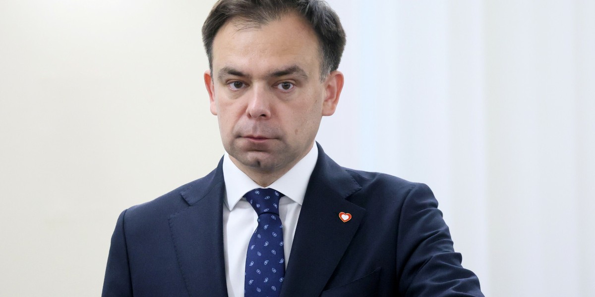 Minister finansów Andrzej Domański