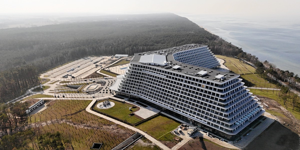 Hotel Gołębiewski w Pobierowie