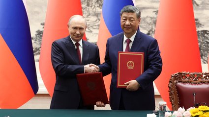 Czego Władimir Putin nie załatwił w Chinach? "Po raz kolejny nie przekonał Xi Jinpinga"