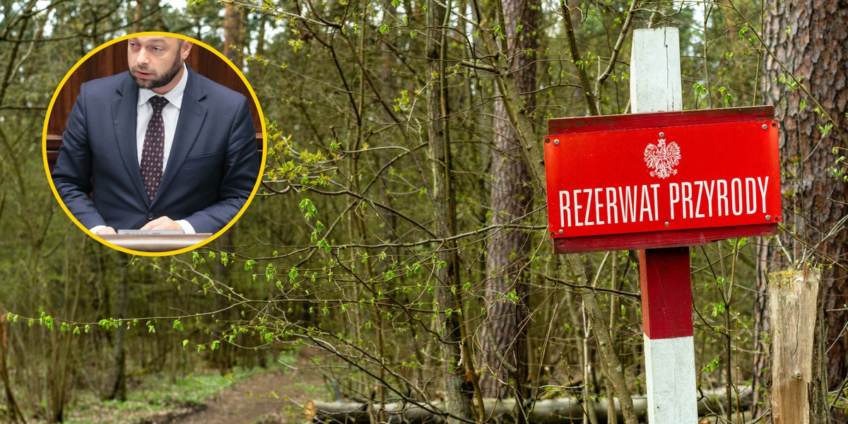 Jednym z inicjatorów poselskiego projektu ustawy utrudniającego tworzenie rezerwatów przyrody jest Bartosz Romowicz z Polski 2050