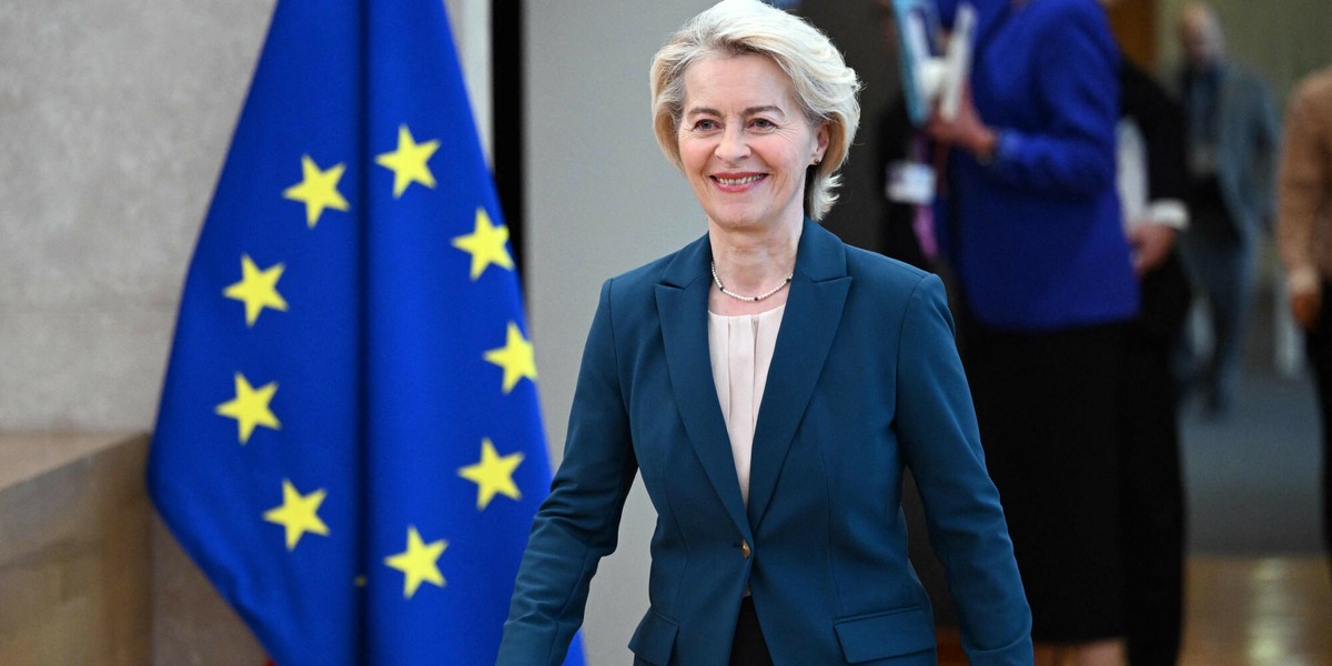 Przewodnicząca Komisji Europejskiej Ursula von der Leyen