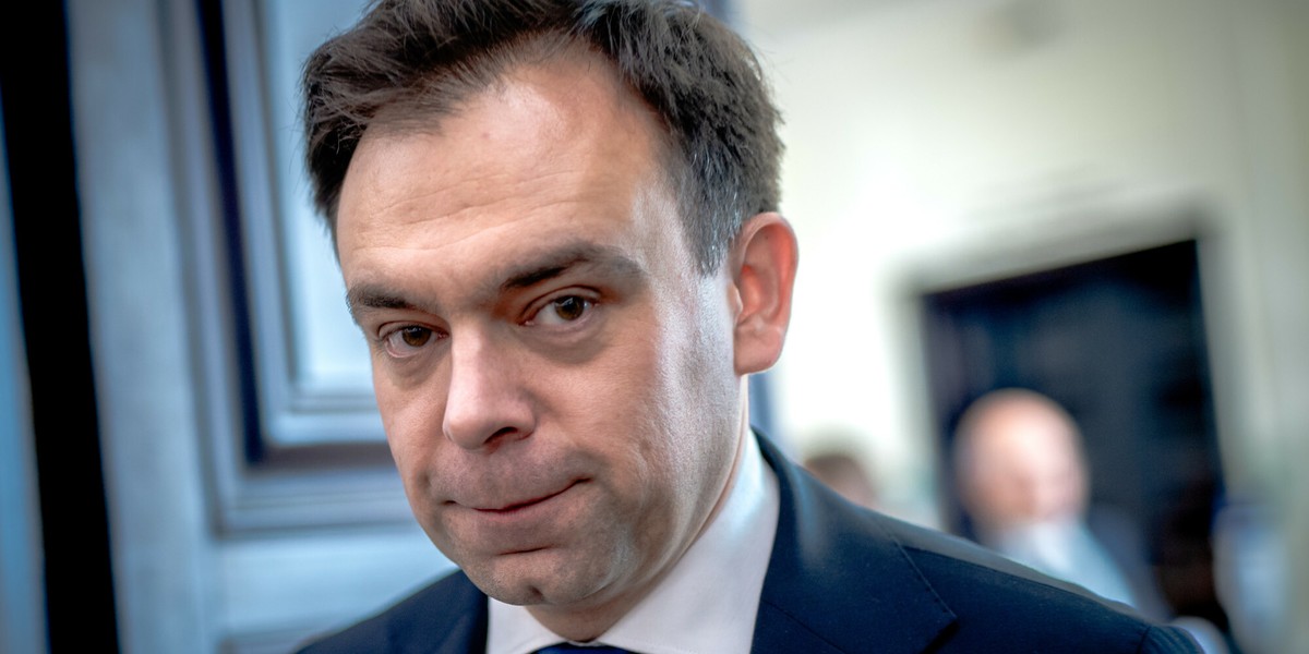 Minister finansów Andrzej Domański