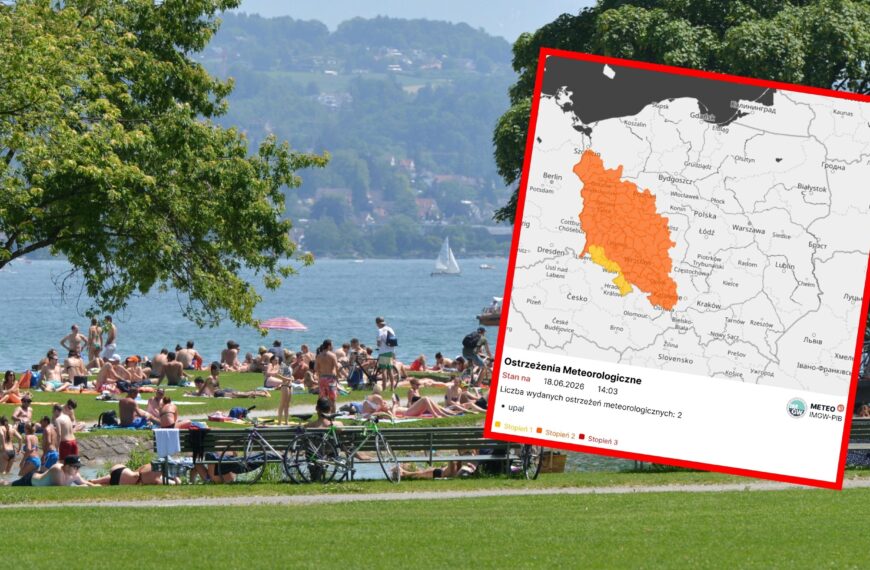 Prognoza pogody na weekend. Nad Polskę nadciąga fala upałów z Afryki.