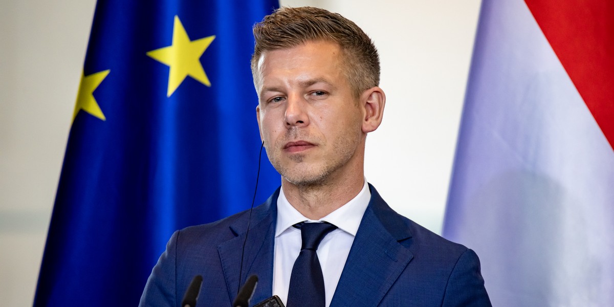Premier Węgier Peter Magyar