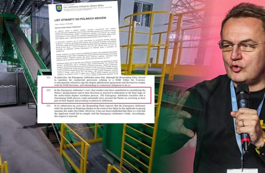 Lwów przeciwko polskiej firmie. Zmiana w oświadczeniu dyrektora Zielonego Miasta dla prasy