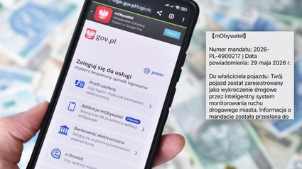 Chcieli mnie okraść, wysłali mandat i grozili czarną listą. Tak działa przekręt "na mObywatela"