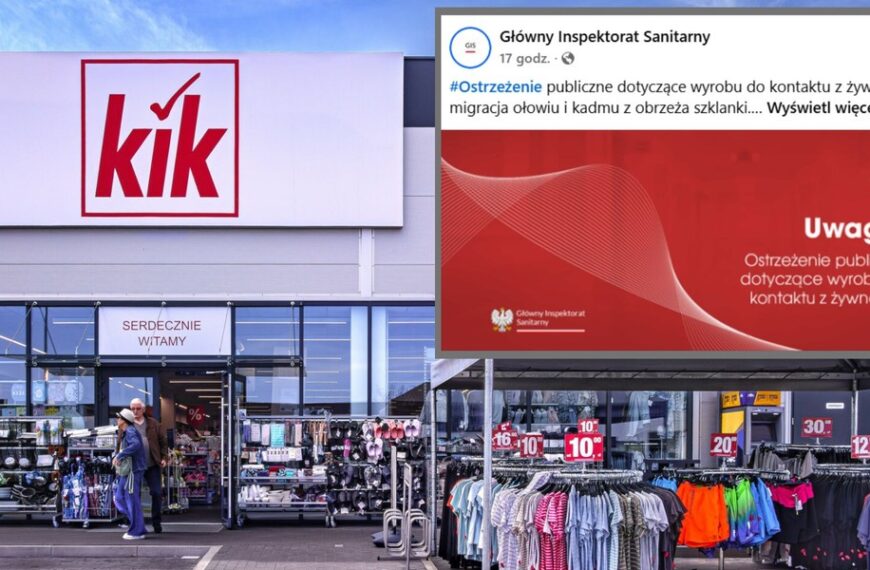 GIS ostrzega przed ołowiem i kadmem w szklankach. Apel do kupujących