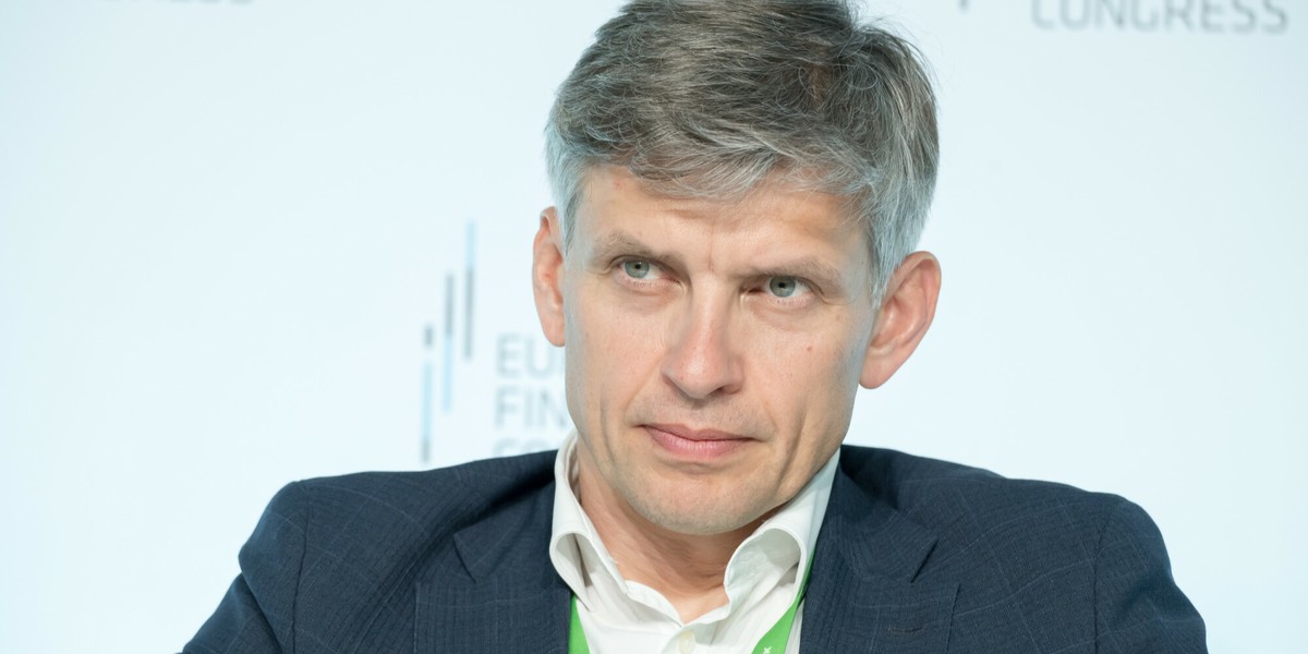 Prezes VeloBanku Adam Marciniak