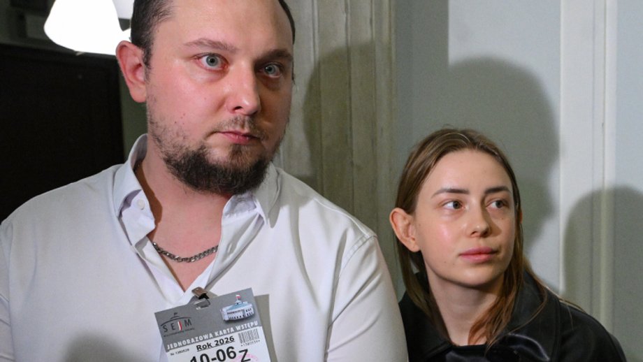 Daniel Zwierzyński i Natalia Kowalczyk w Sejmie 10 czerwca 2026 r.