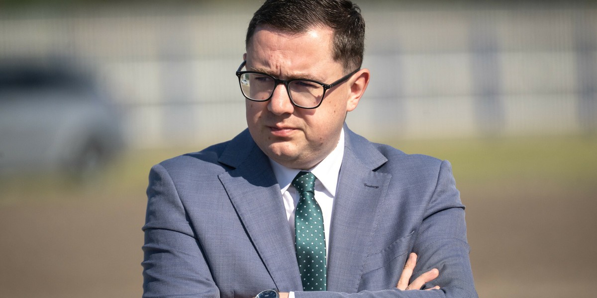 Minister energii Miłosz Motyka