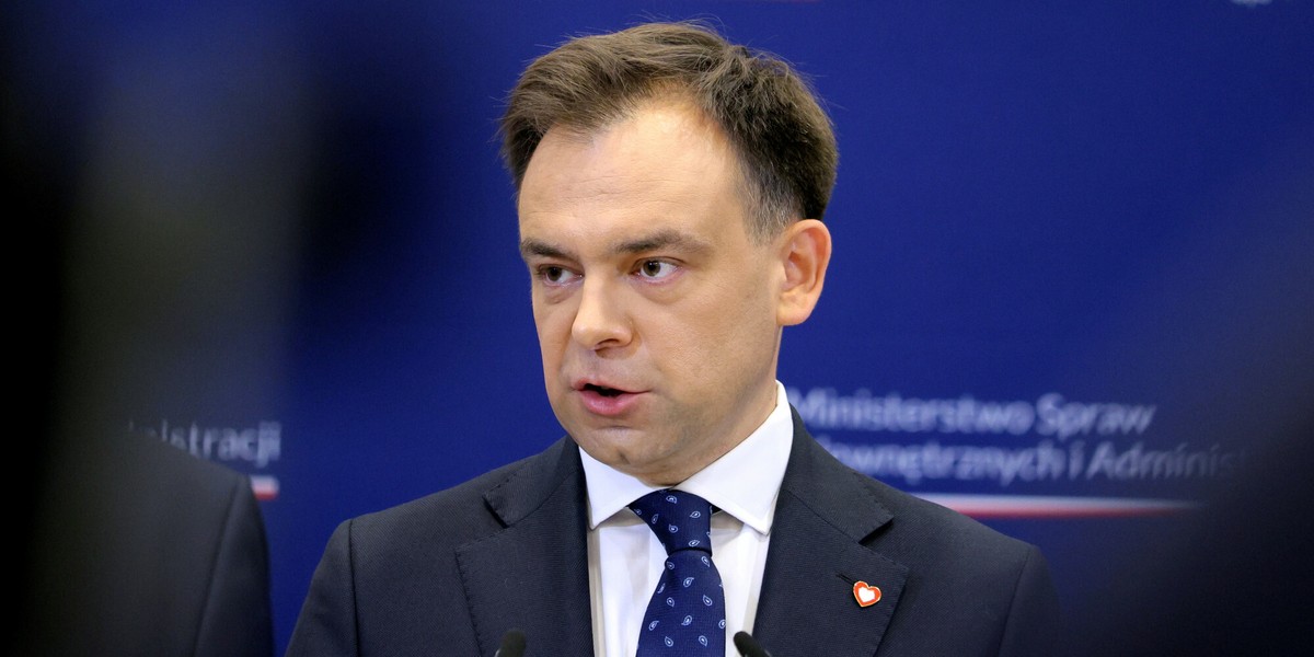 Minister finansów Andrzej Domański