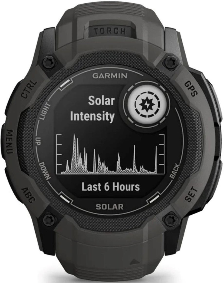 Zegarek sportowy GARMIN Instinct 2X Solar Grafitowy