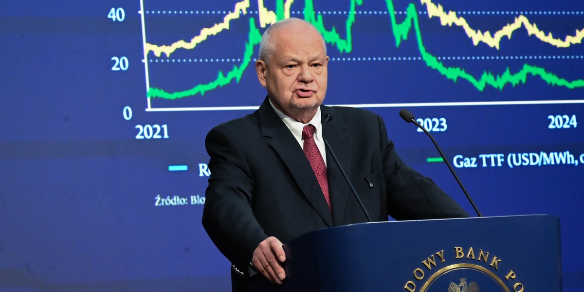 Prezes NBP Adam Glapiński