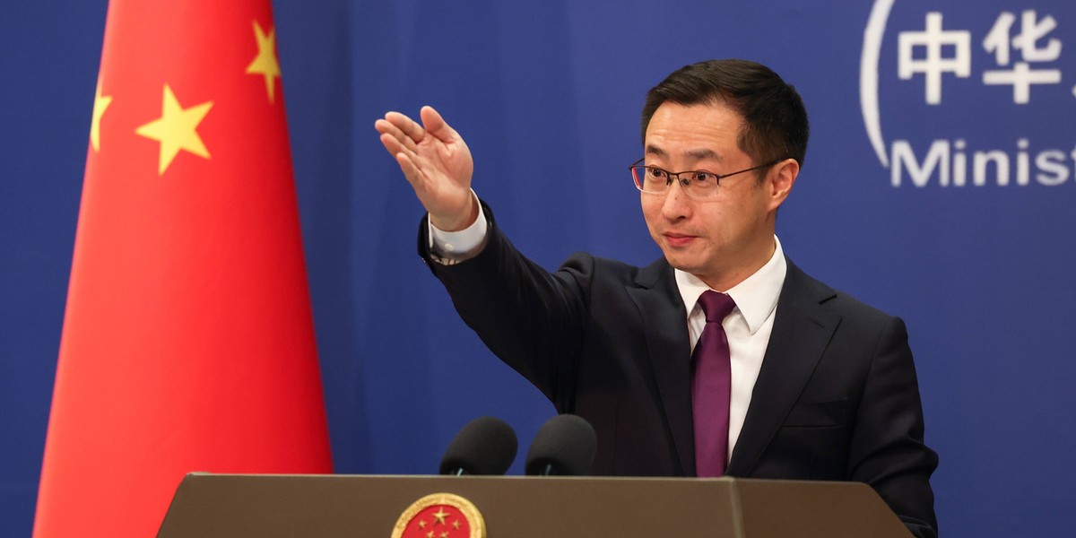 Rzecznik MSZ Chin Lin Jian