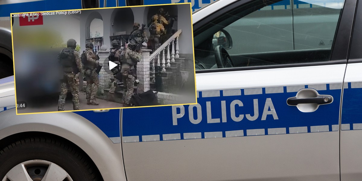Grupa oszustów wyłudziła 10 milionów złotych z tytułu VAT. Zorganizowano masową akcję policji i Krajowej Administracji Skarbowej w Poznaniu.