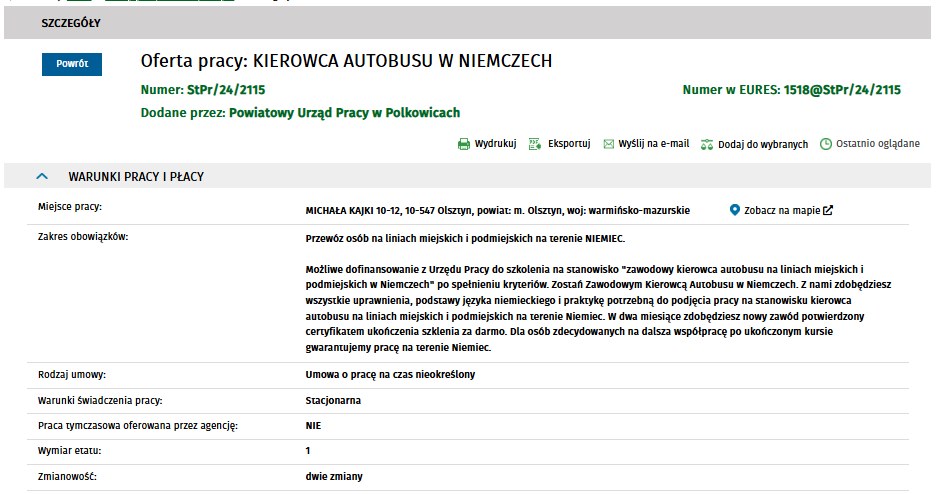 Szukają kierowcy na już, płacą nawet 19 000 zł miesięcznie /Centralna Baza Ofert Pracy /materiał zewnętrzny