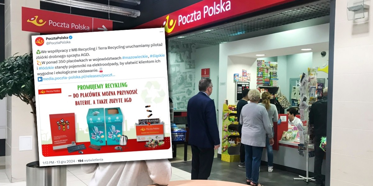 Ogłoszenie Poczty Polskej o nowej akcji